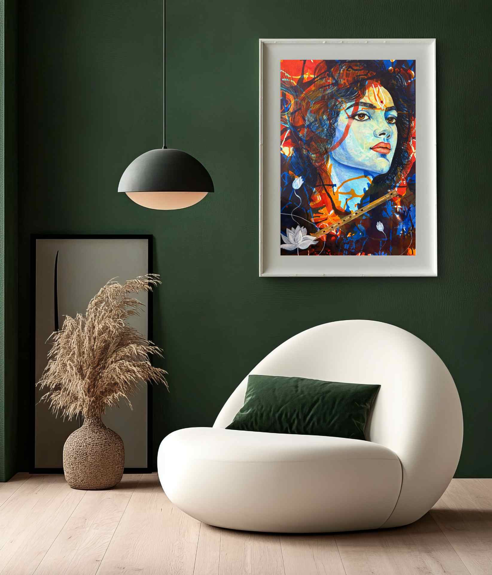 Artwork room view