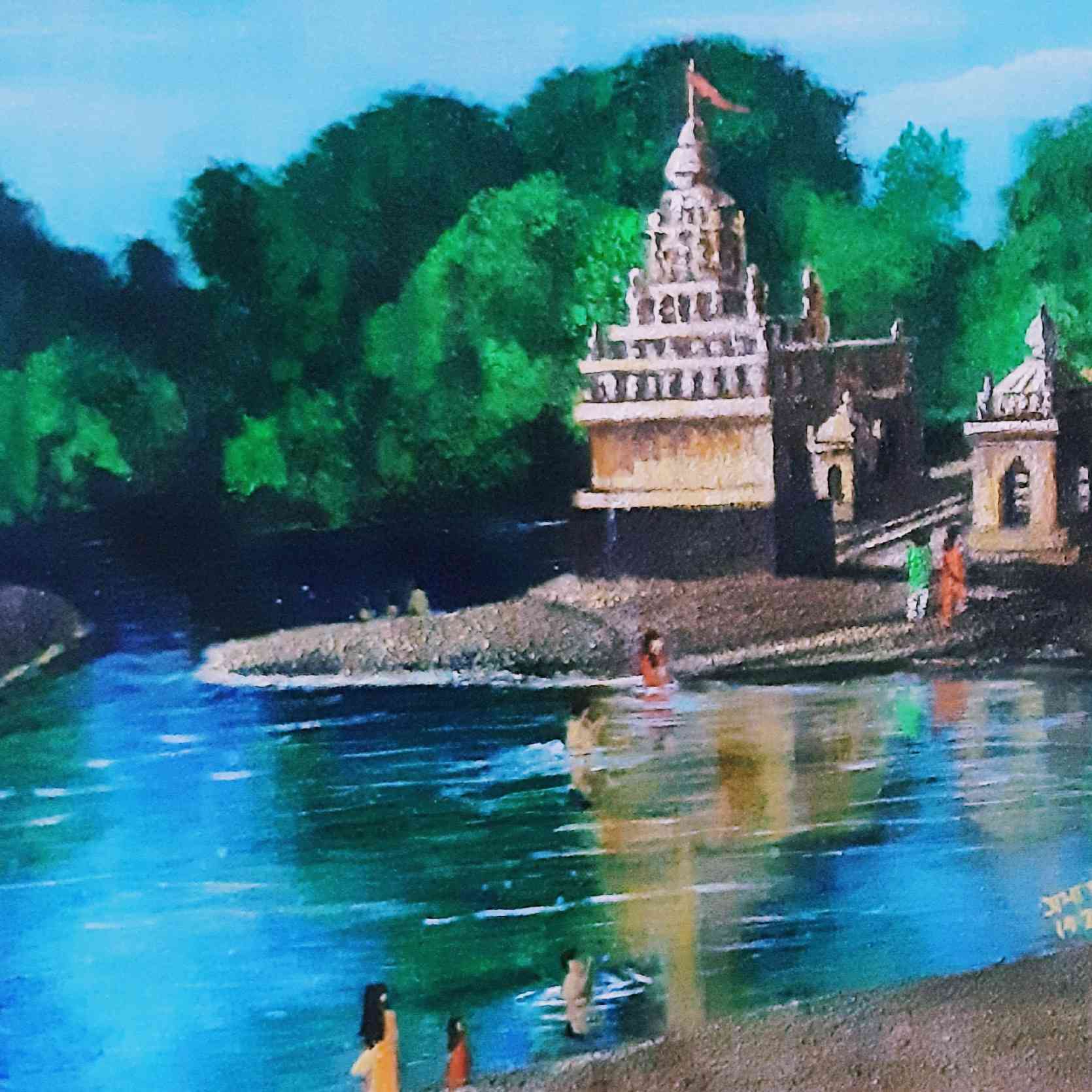 Riverside temple