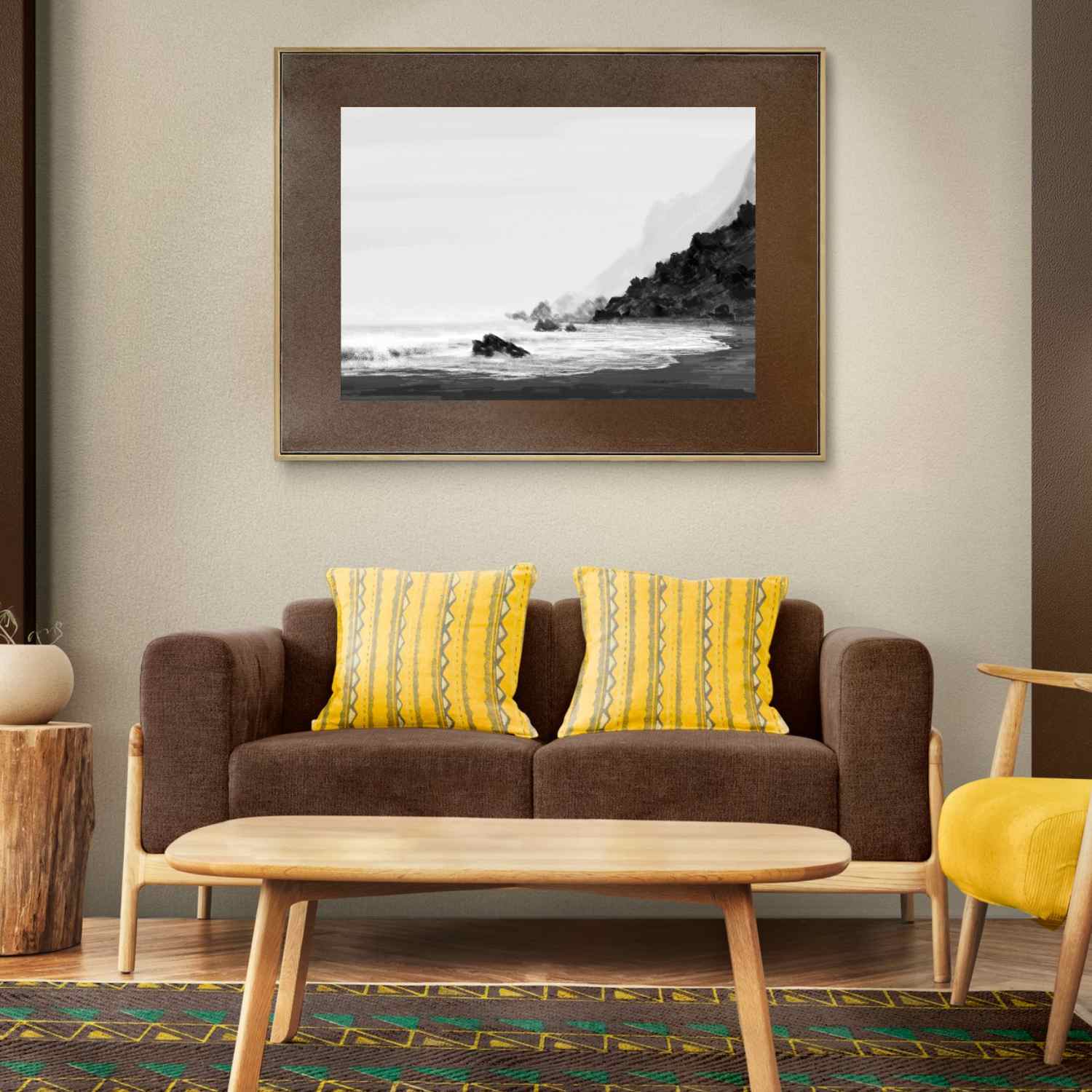 Artwork room view