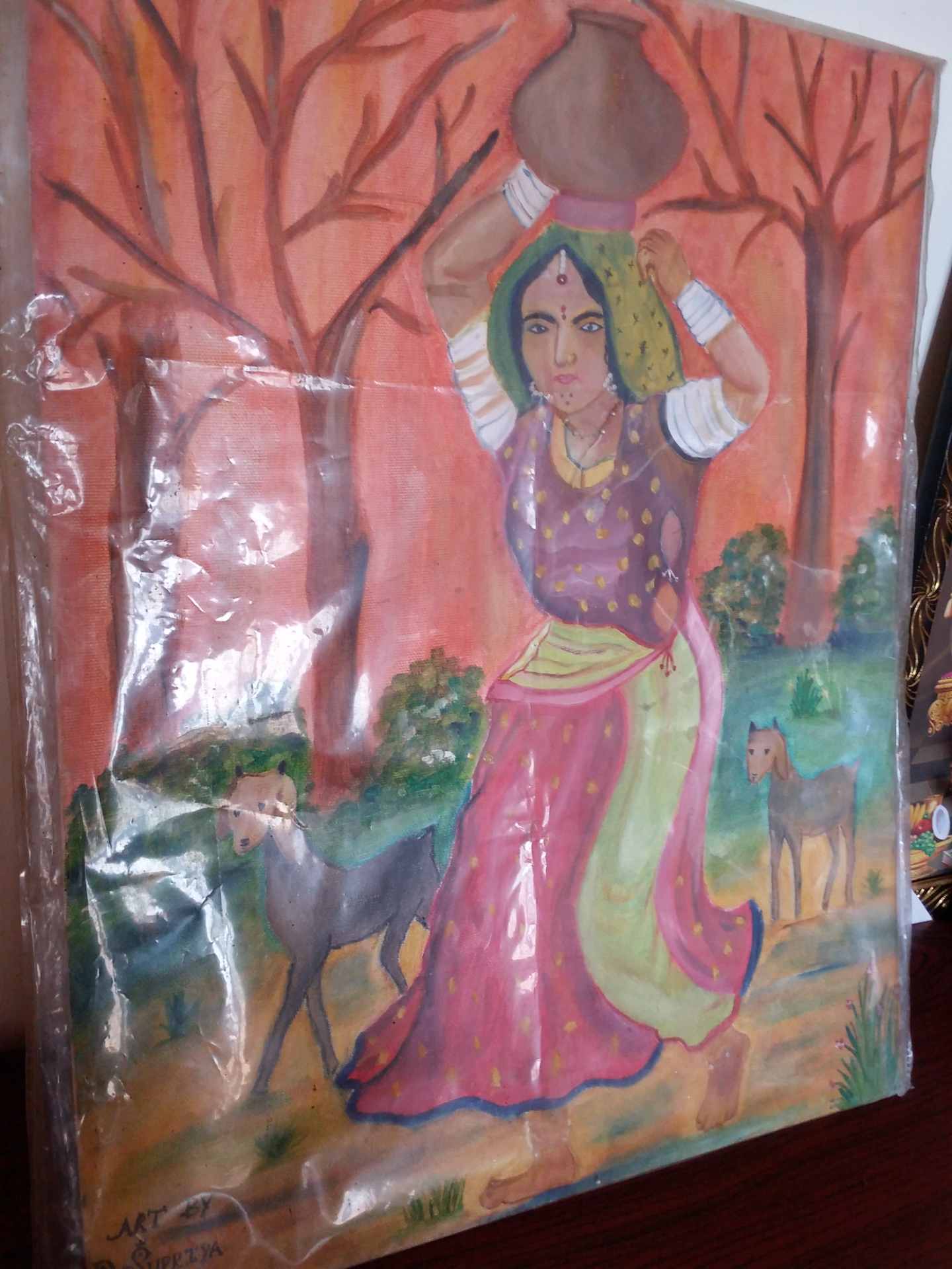 Village lady