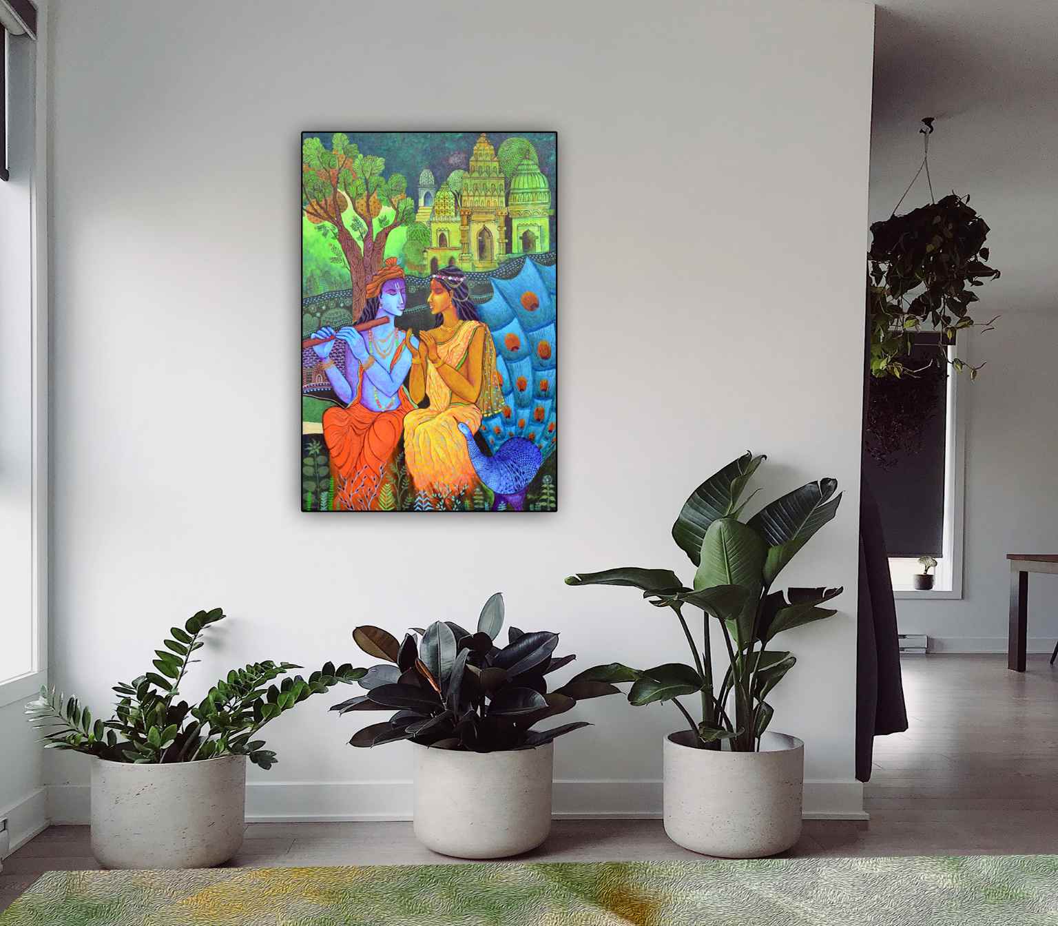 Artwork room view
