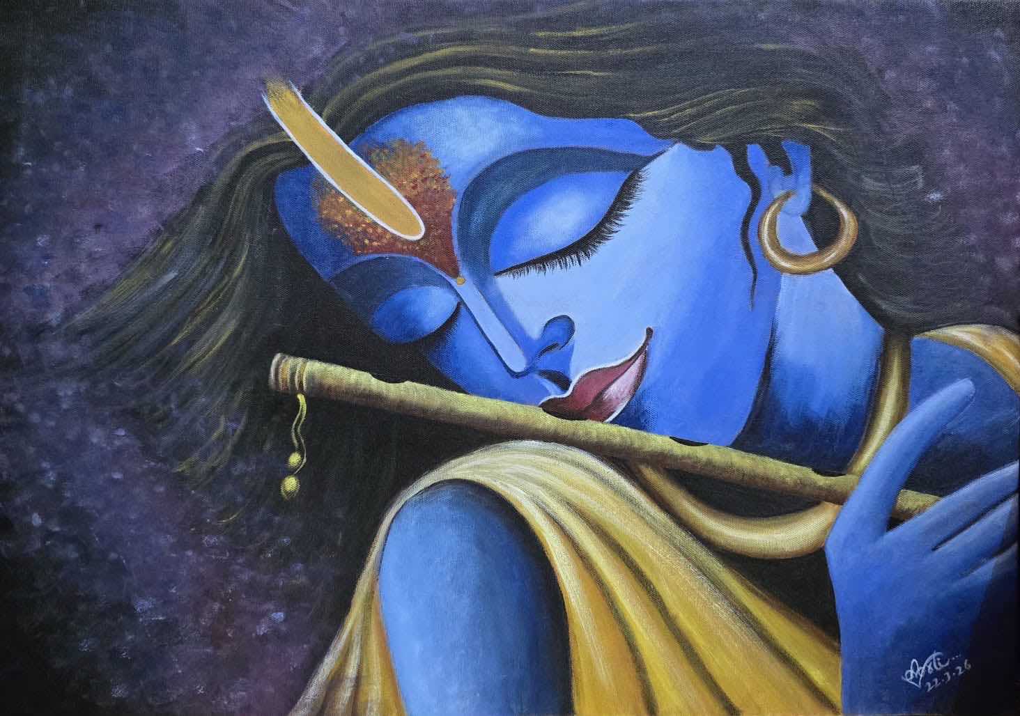 Krishna in peace