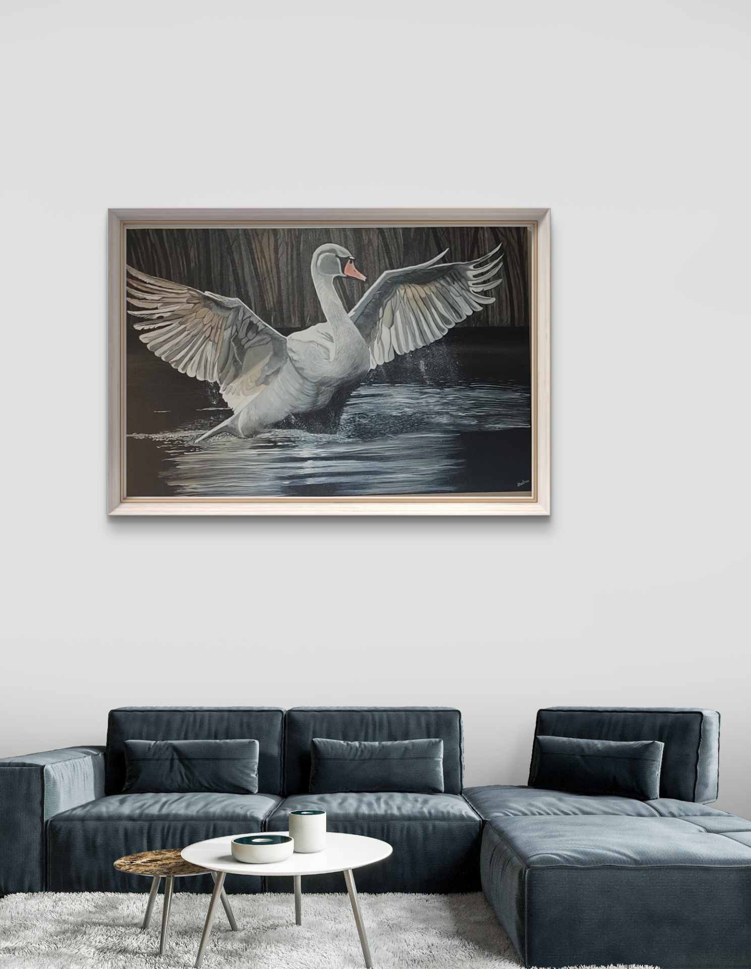 Artwork room view