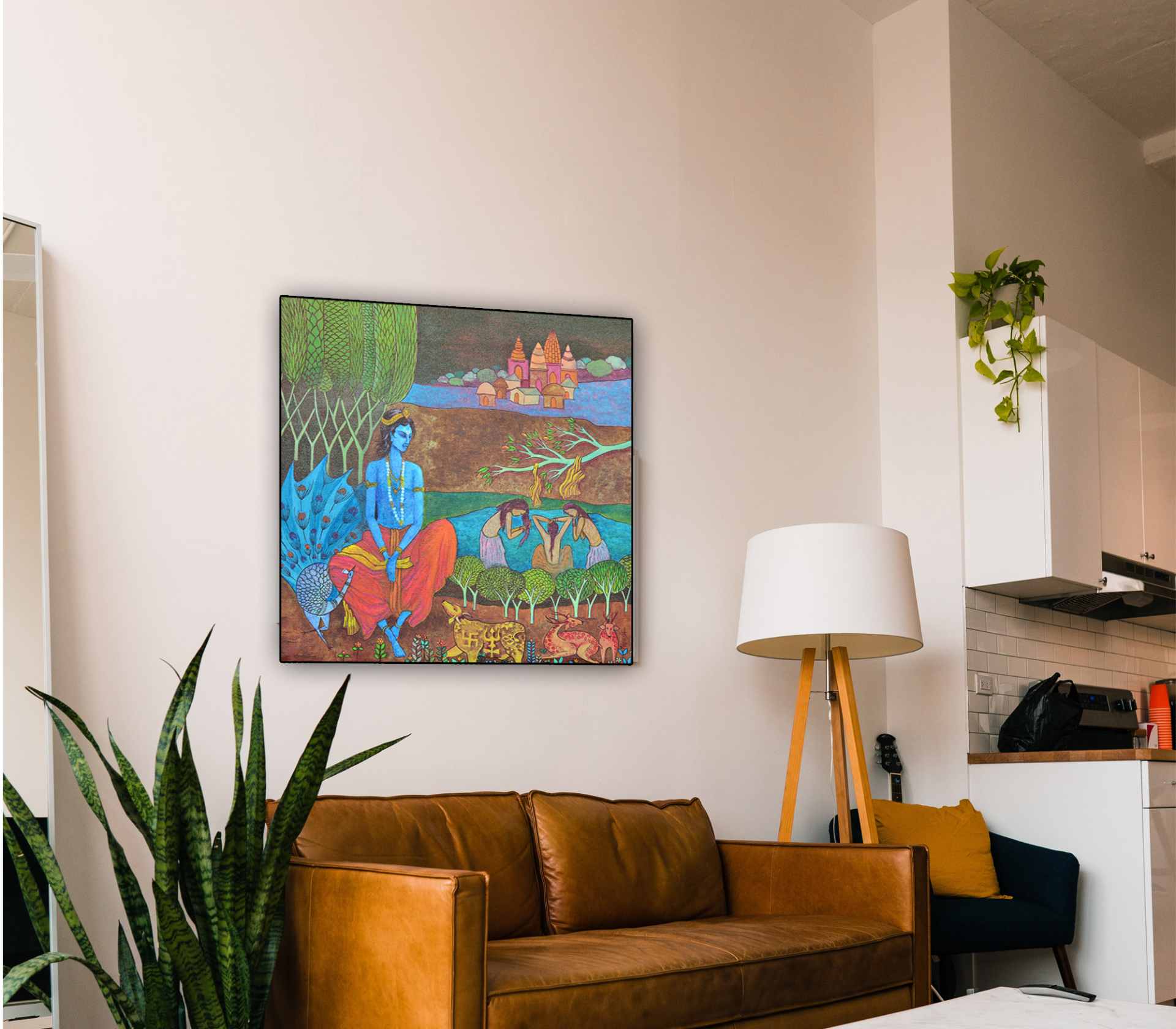 Artwork room view