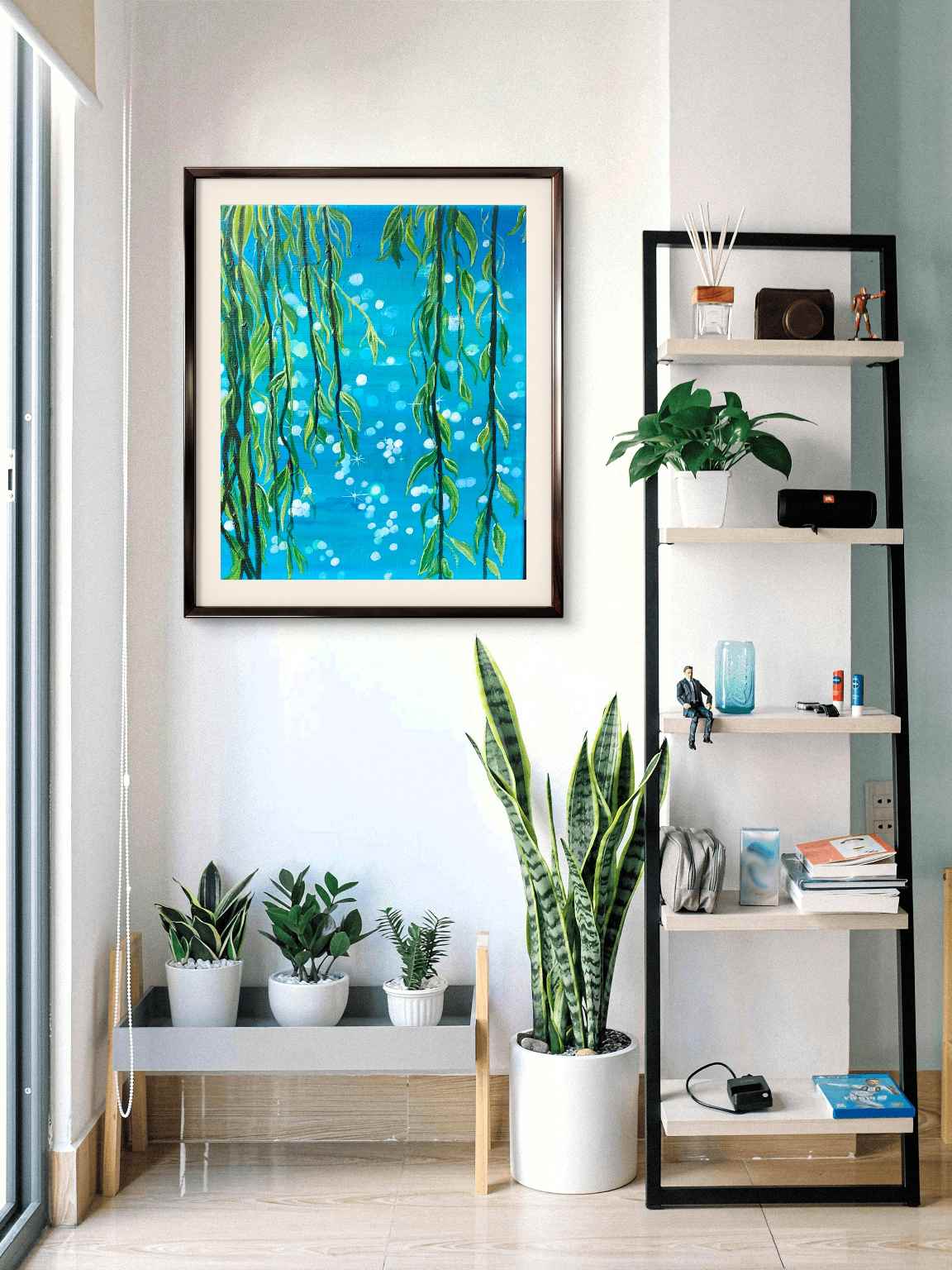 Artwork room view