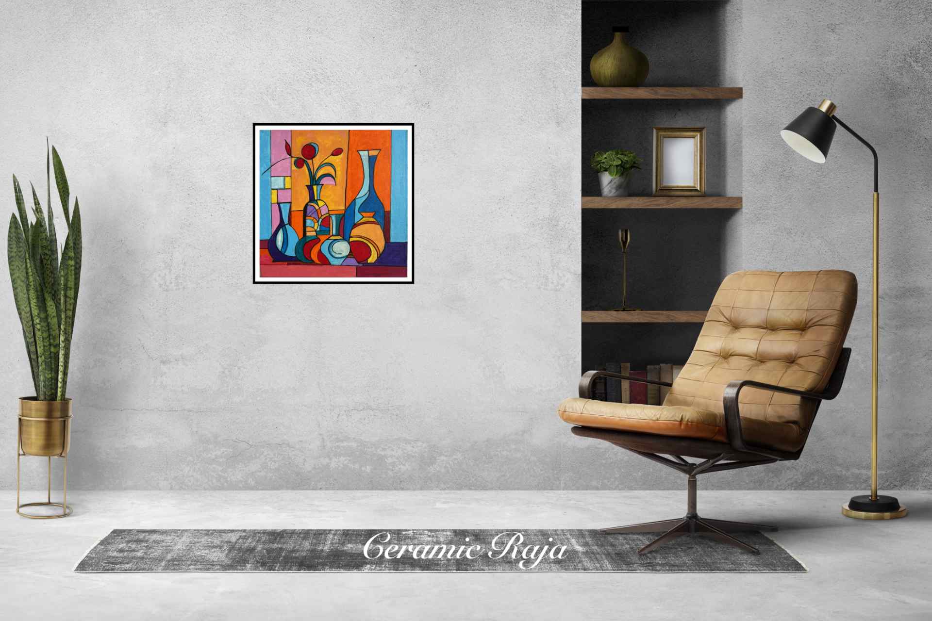 Artwork room view