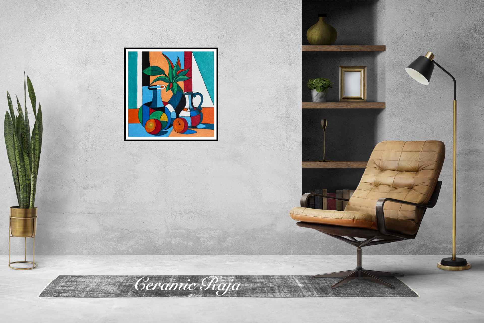 Artwork room view