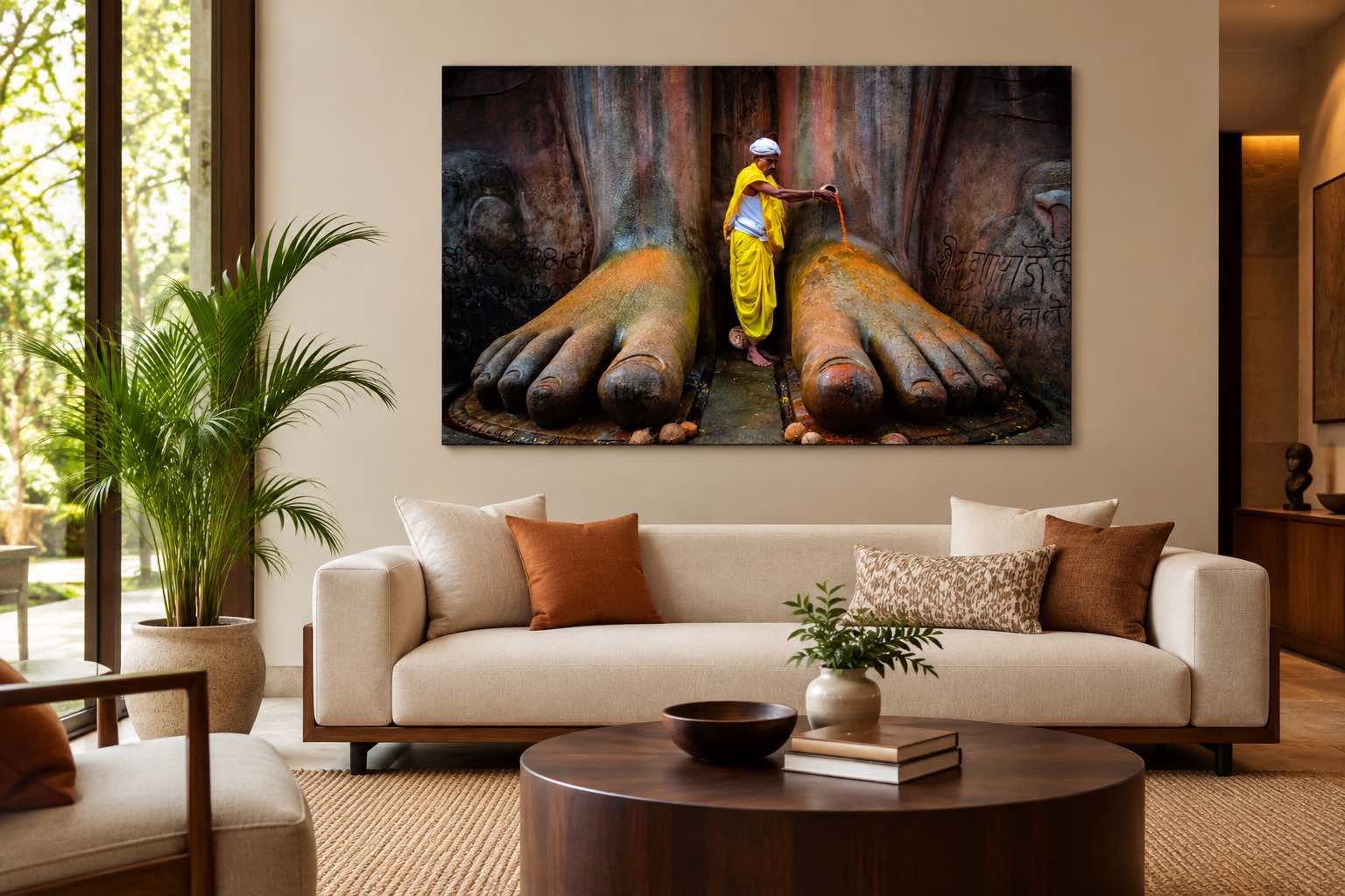 Artwork room view