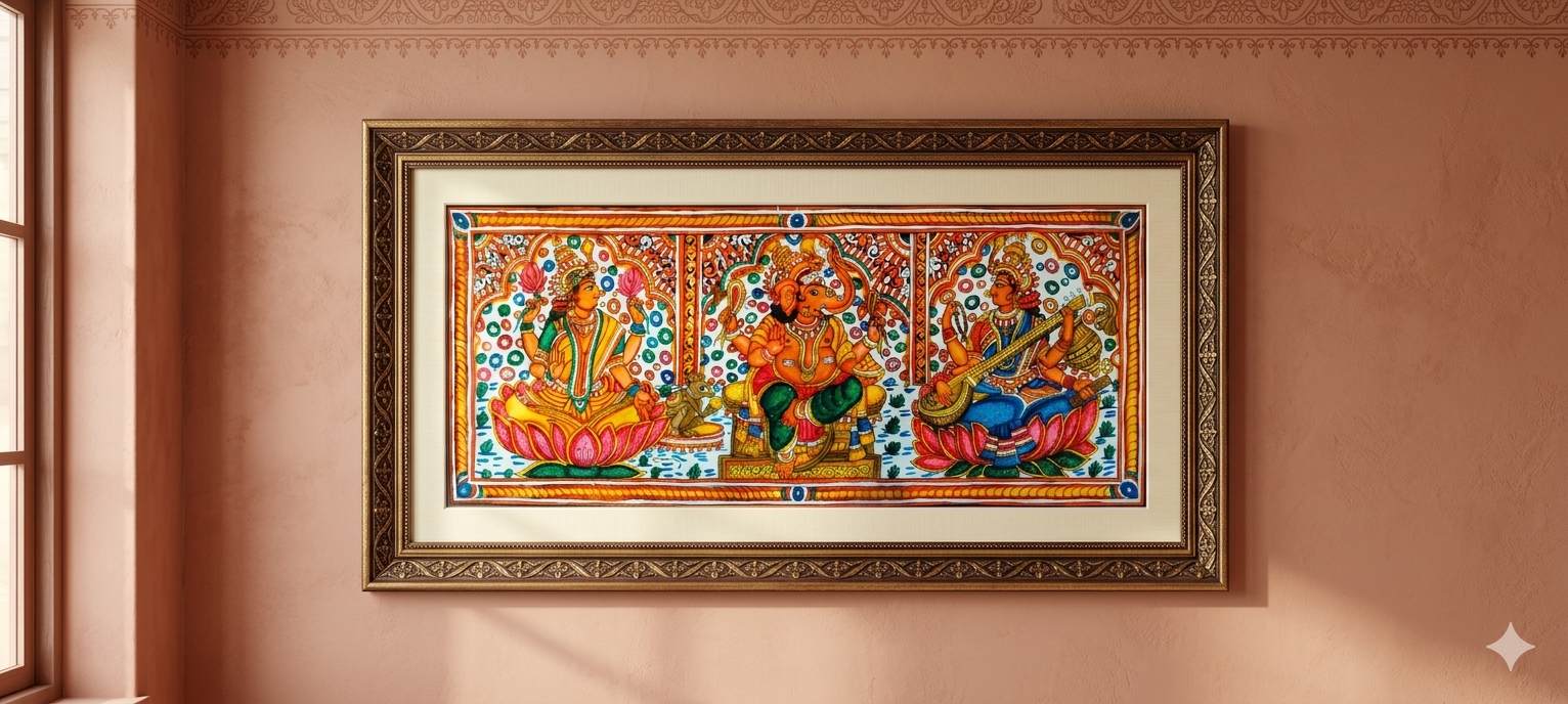 Lakshmi, Ganesha & Saraswati – The Divine Trinity of Prosperity, Wisdom and Success