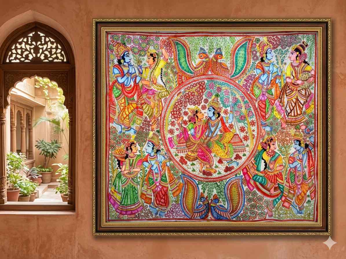 Radha Krishna Madhura Leela – Divine Love in Vrindavan