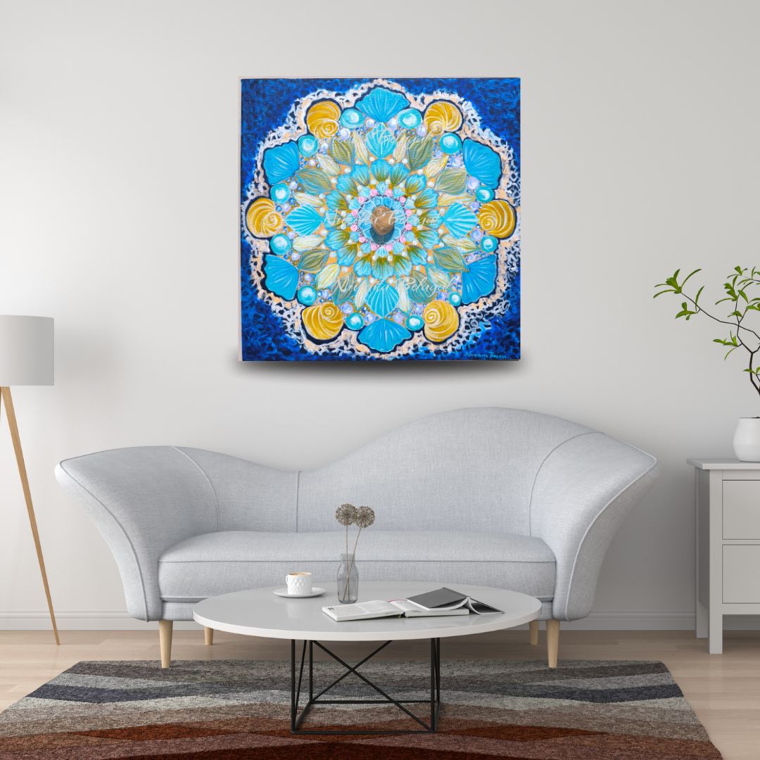 Artwork room view