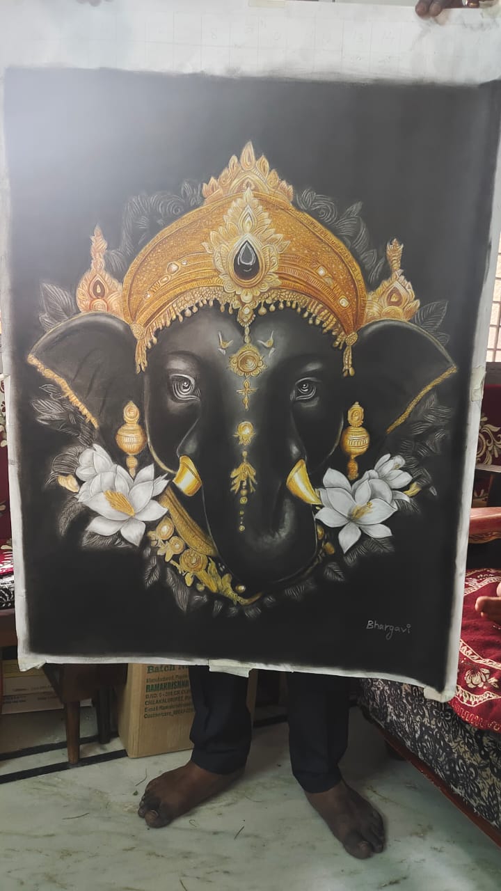 Artwork room view