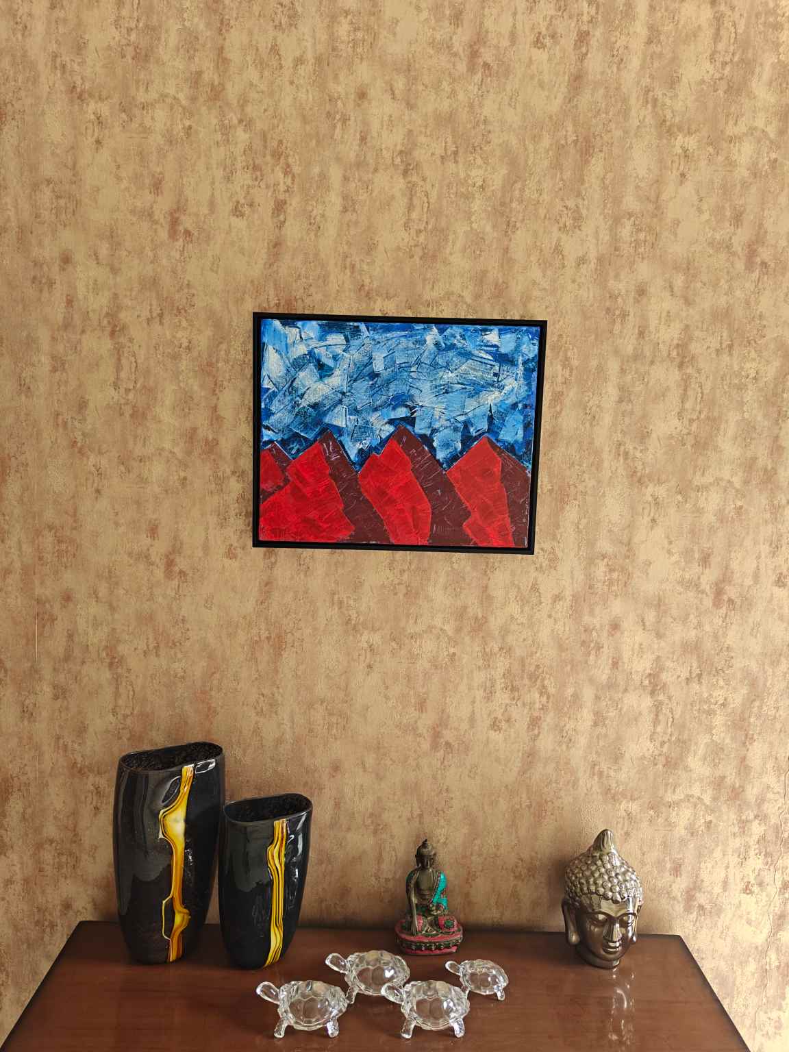 Artwork room view