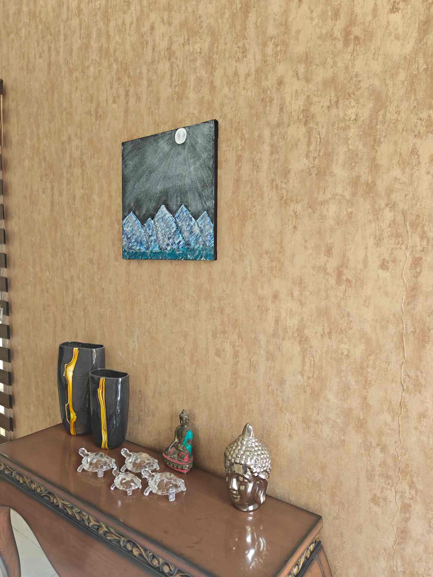 Artwork room view