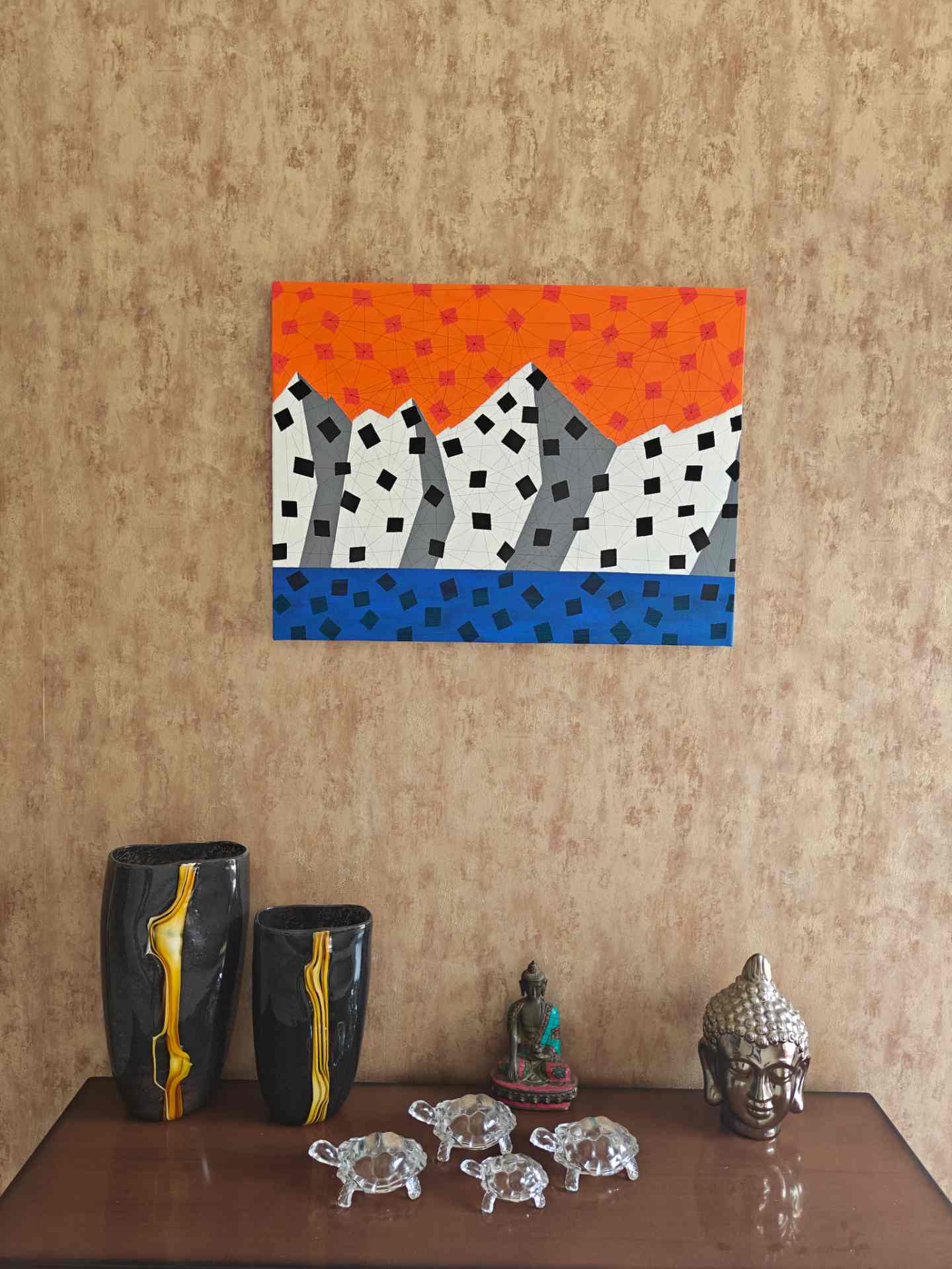 Artwork room view