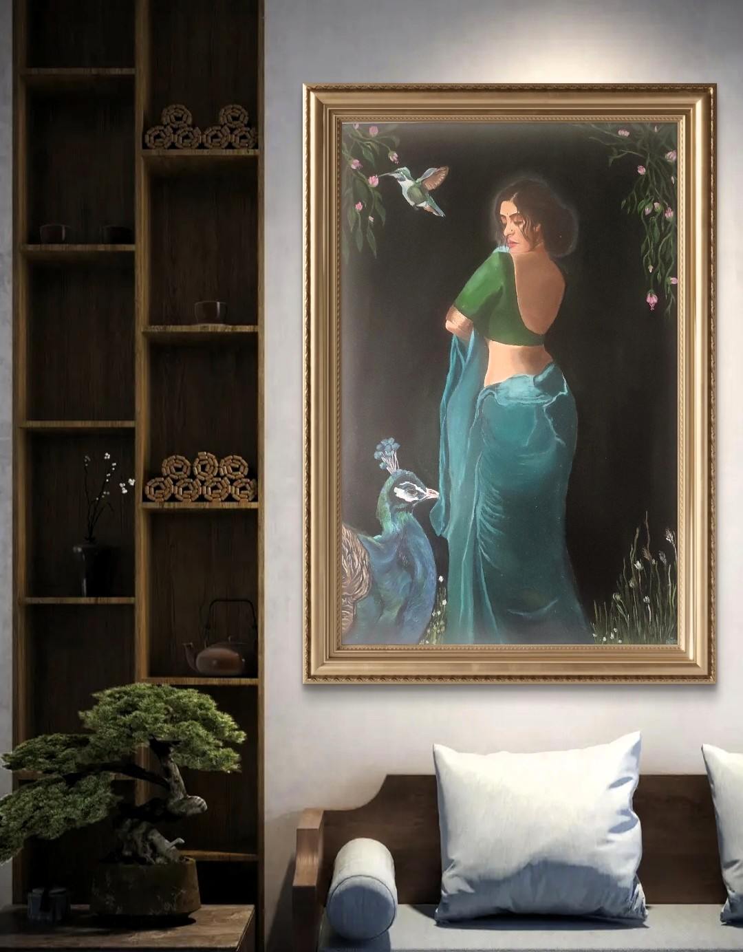 Artwork room view