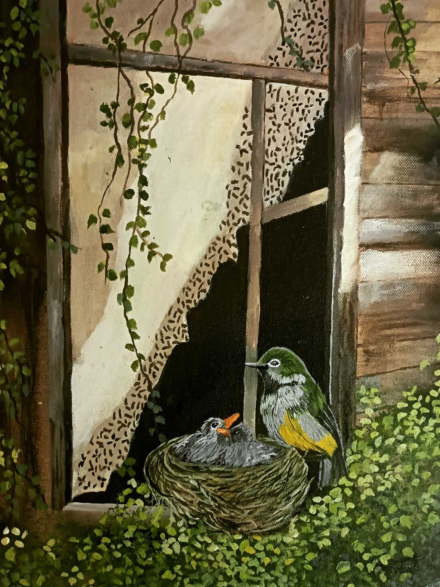 Guardian at the window