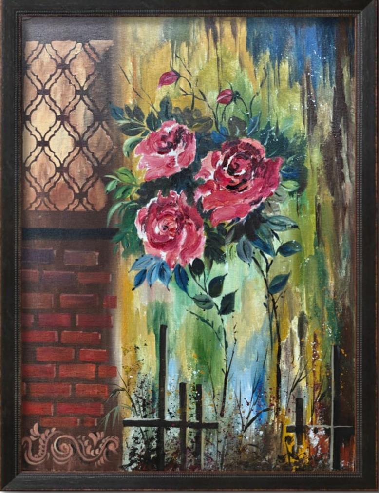 A bouquet of roses