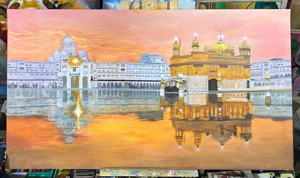 Artwork room view