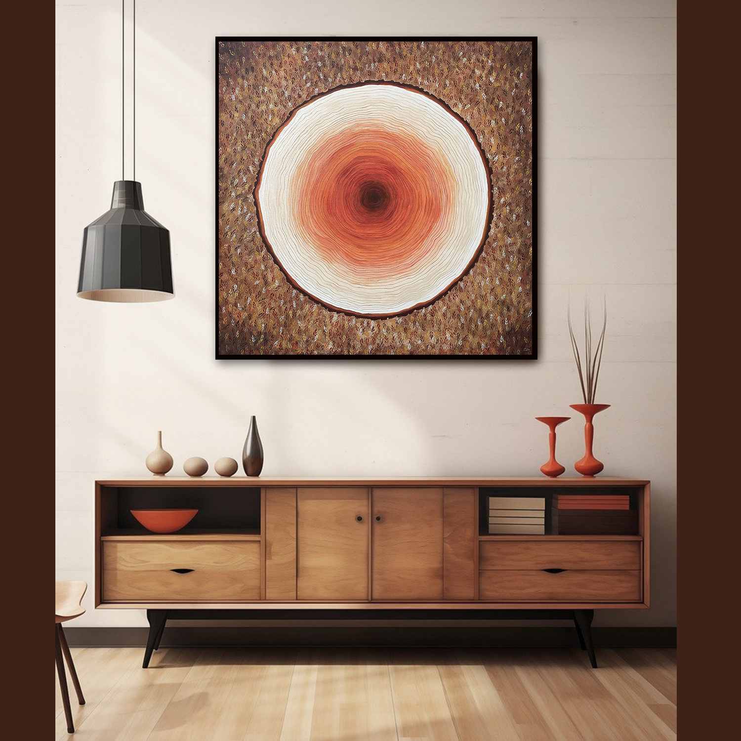 Artwork room view