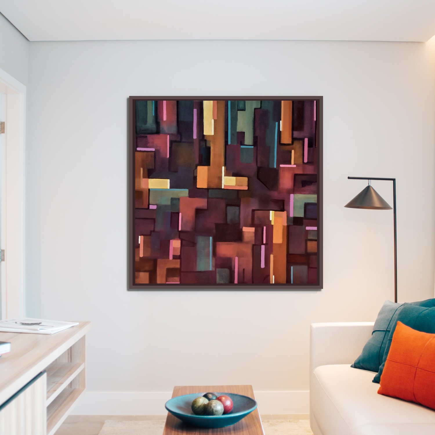 Artwork room view