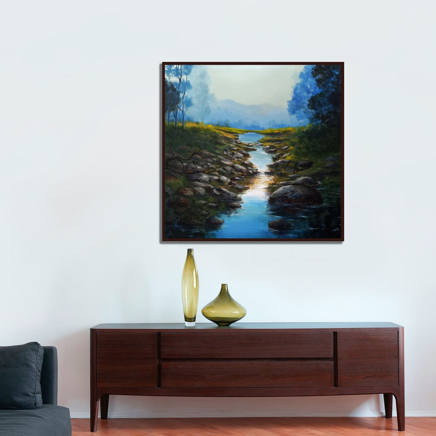 Artwork room view