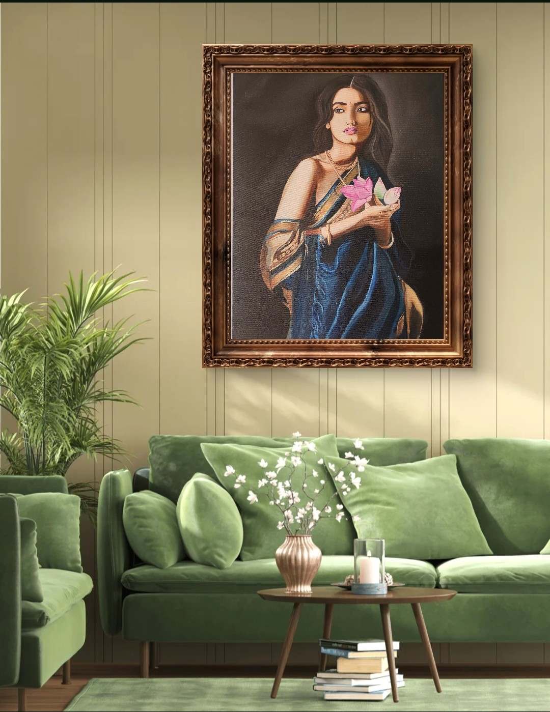 Artwork room view