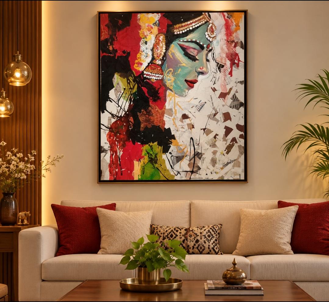 Artwork room view