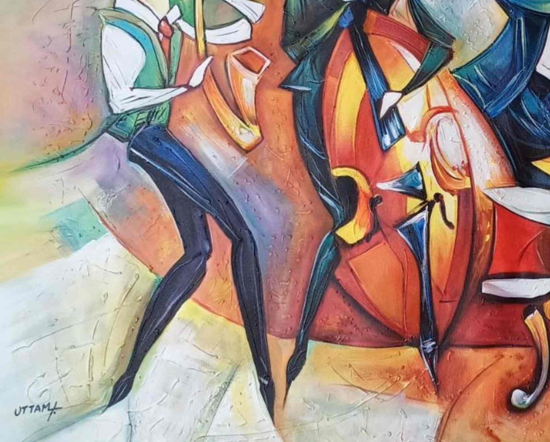 Artwork room view