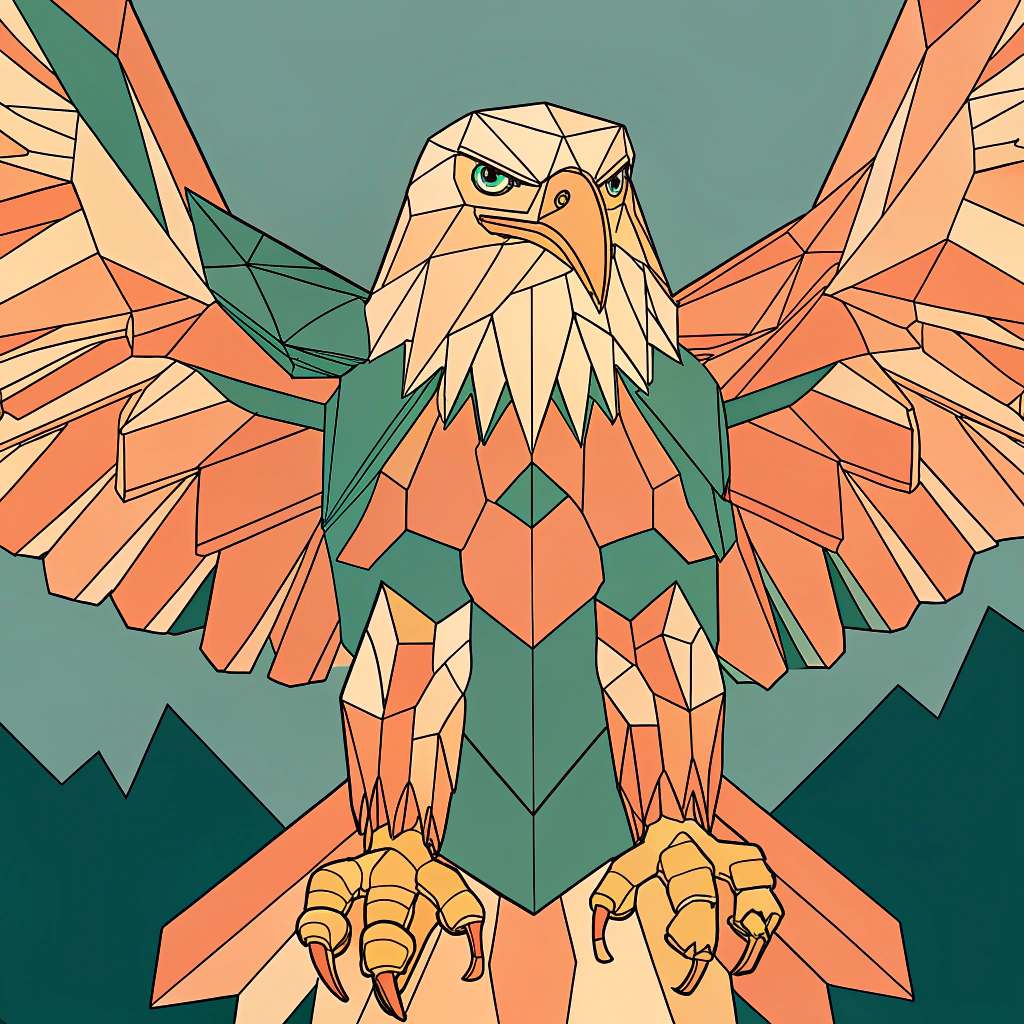 Geometric Eagle of Strength
