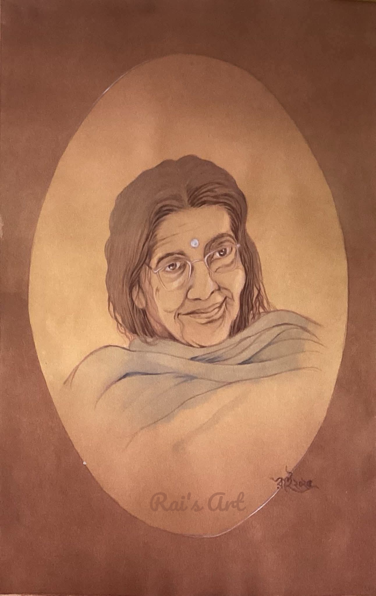 Anandamayi Ma portrait