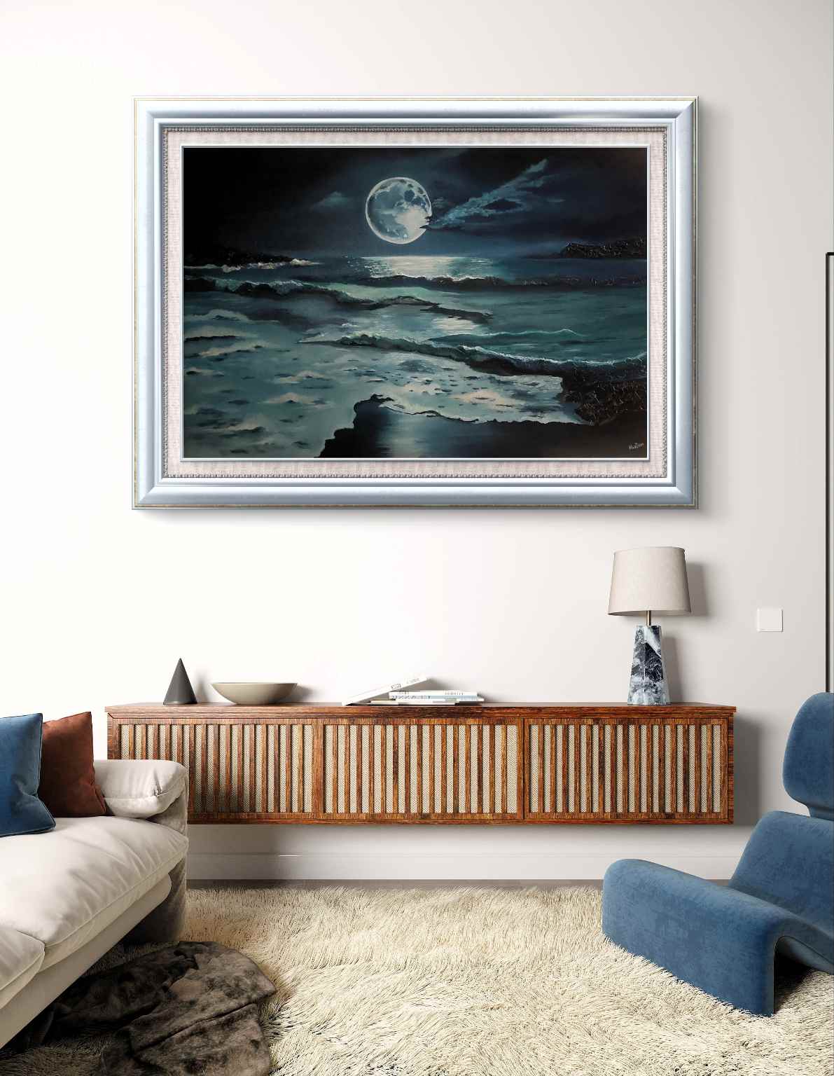 Artwork room view