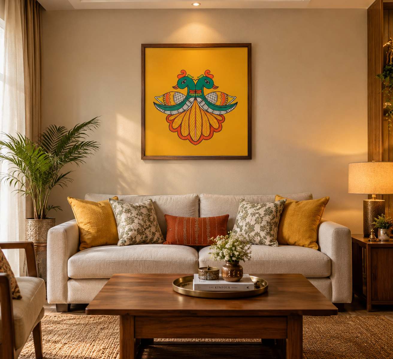 Artwork room view