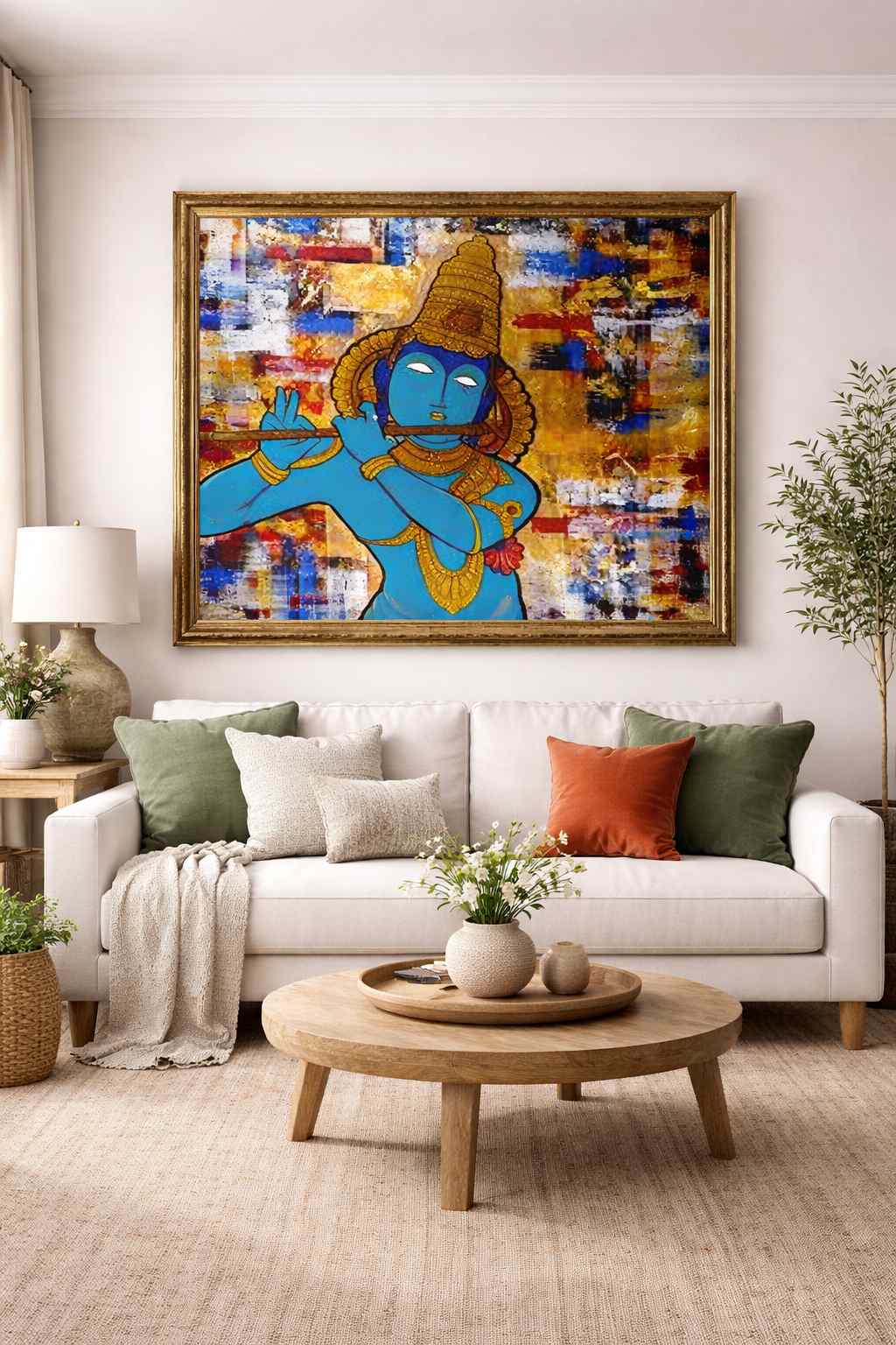Artwork room view
