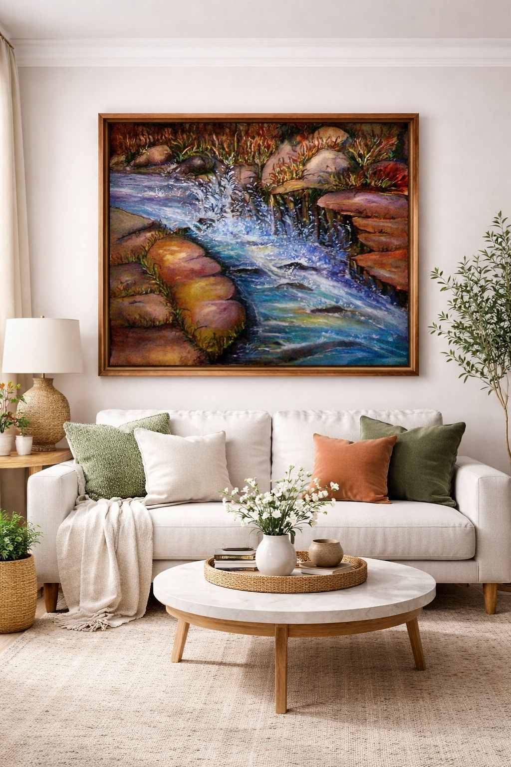 Artwork room view