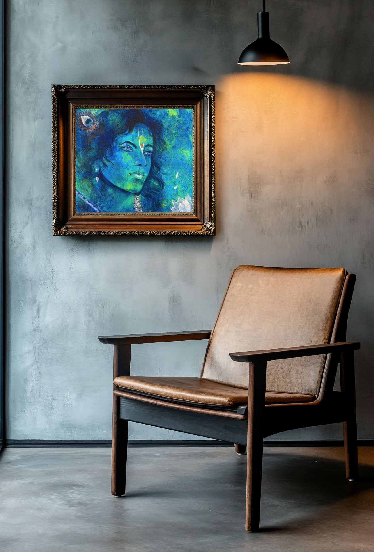 Artwork room view