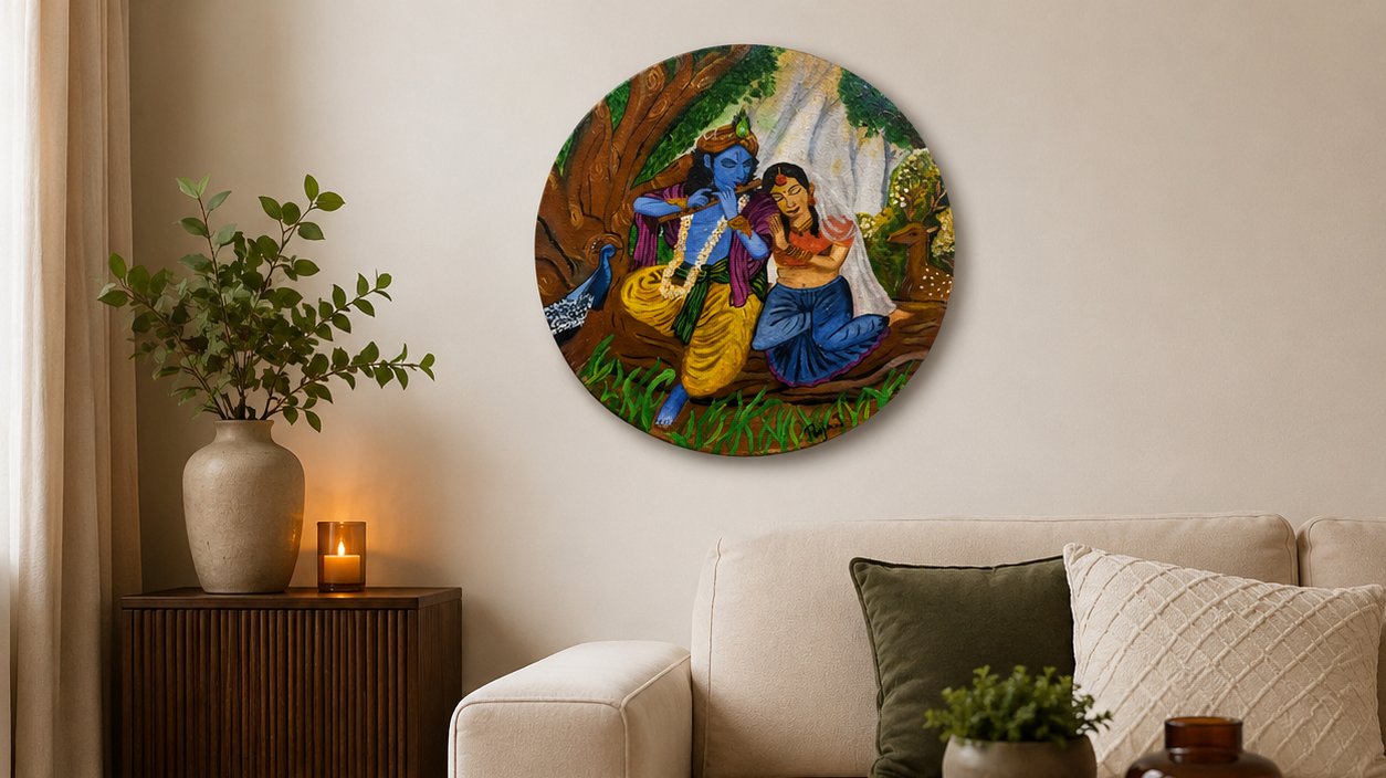 Artwork room view