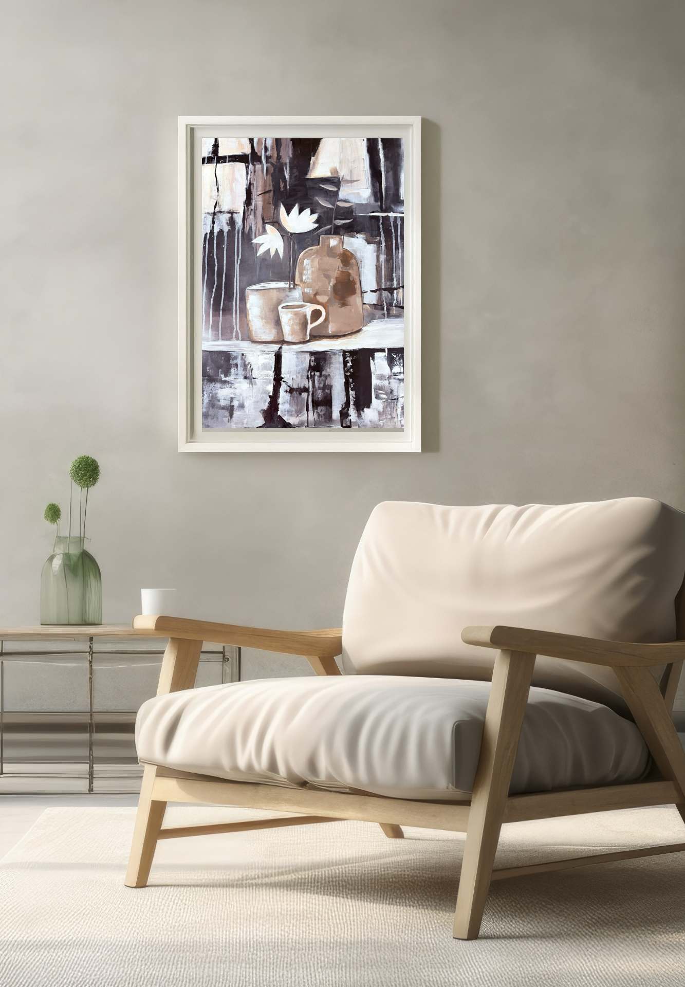 Artwork room view
