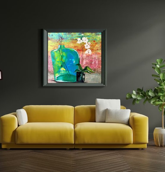 Artwork room view