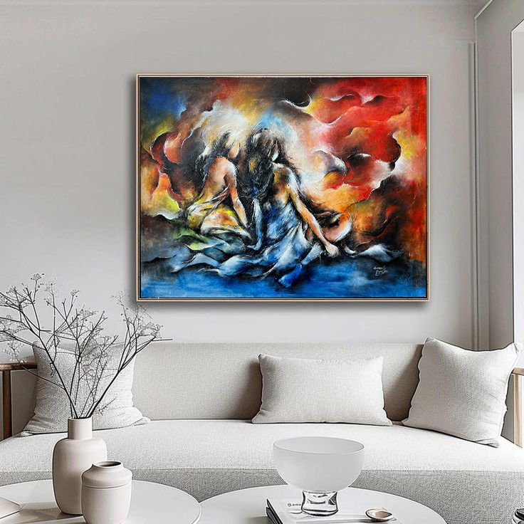 Artwork room view