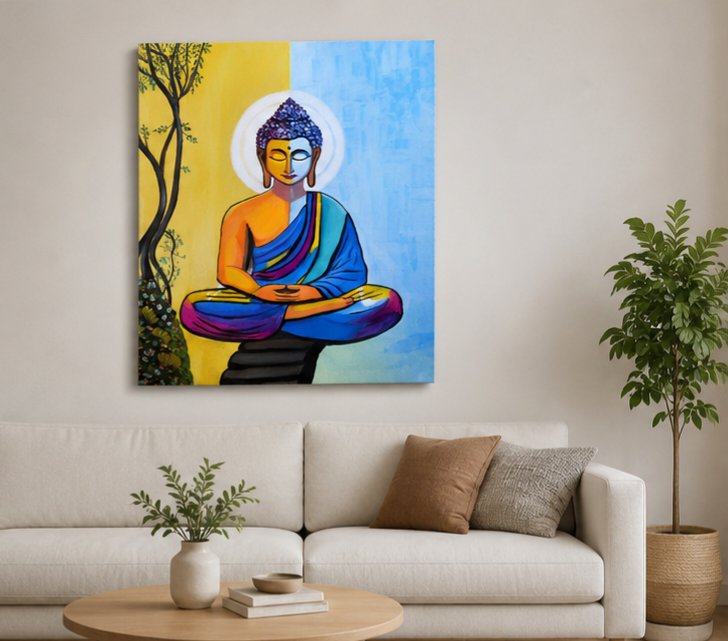 Artwork room view