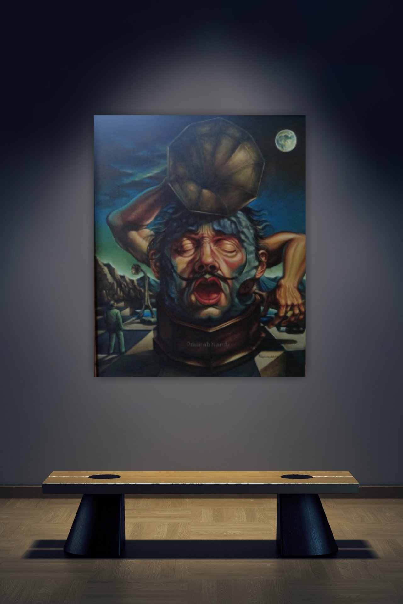 Artwork room view
